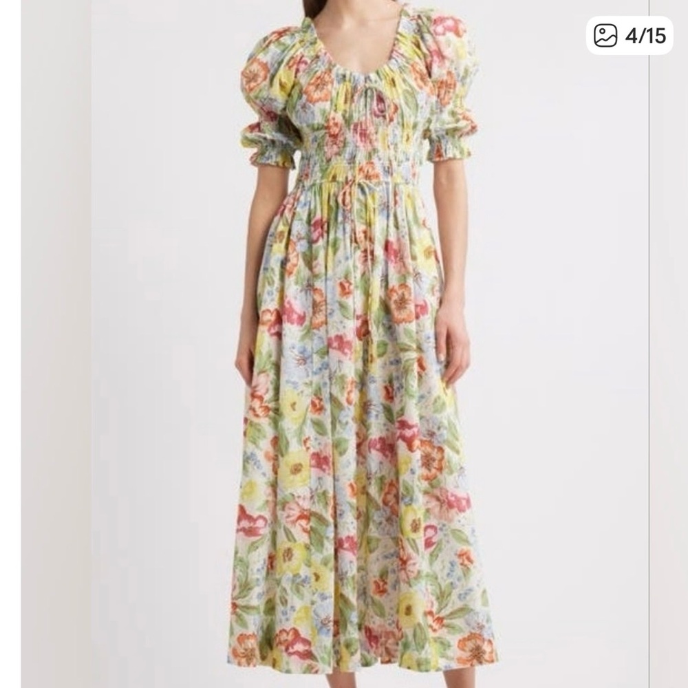 NWT Doen Ischia anemone bloom Maxi Dress✨✨✨